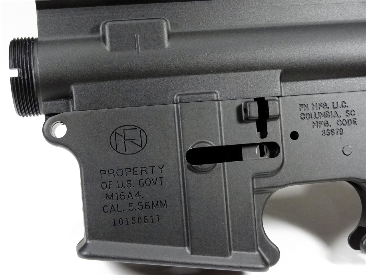 RA-TECH/SDP 鍛造アルミレシーバーセット WE M4 GBB用 BK （FN M16A4）（RA-Agent-GAS-sdp-017）