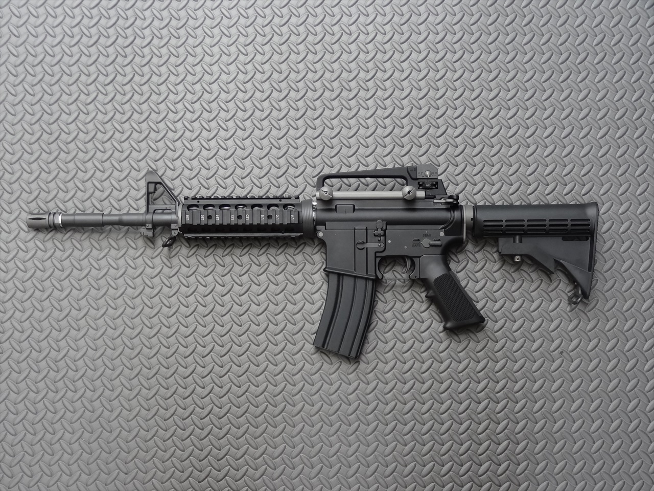 【NPAS】 WE M4 RAS GBB BK （鍛造レシーバーVer.）
