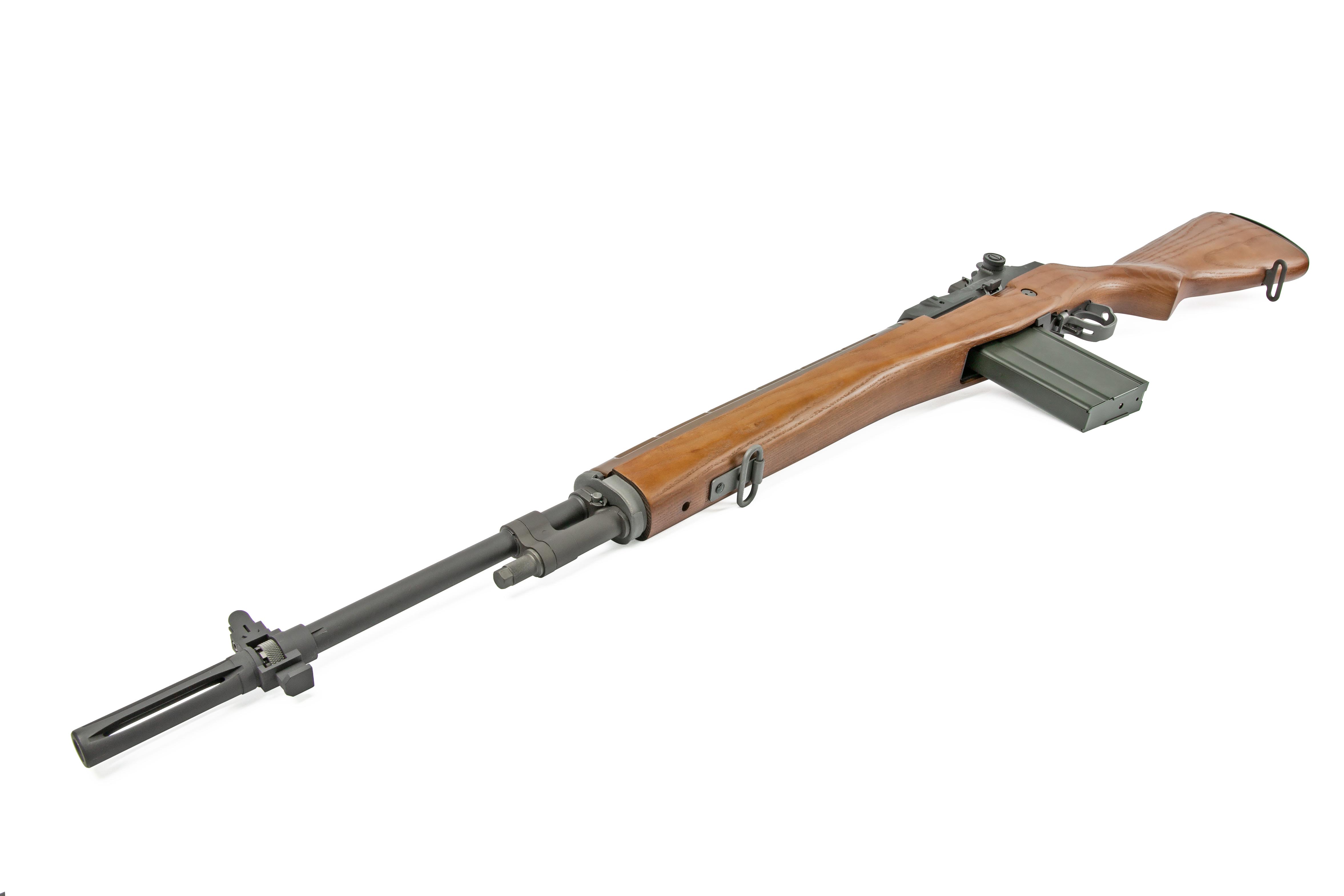 【LV3カスタム】WE M14 GBB SFAマーキング + ウッドストック(セン材)