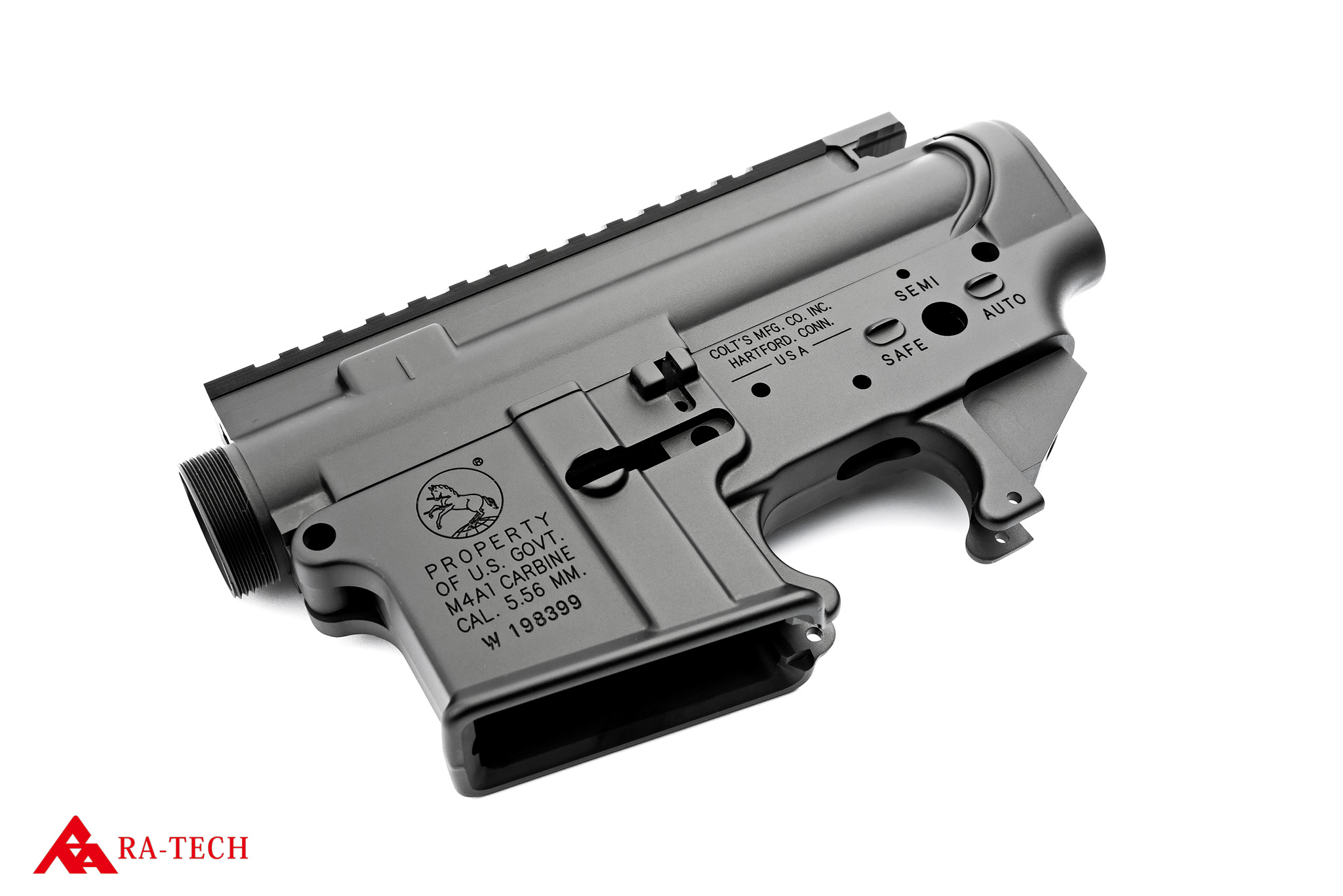 CYBERGUN X RA-TECH COLT 7075 鍛造アルミレシーバー ( GHK system )