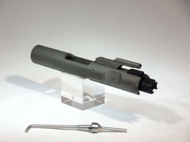 RA-TECH　KSC　M4　GBBシリーズ対応　NPAS スチール　コンプリートボルトキャリア　ディムグレイ