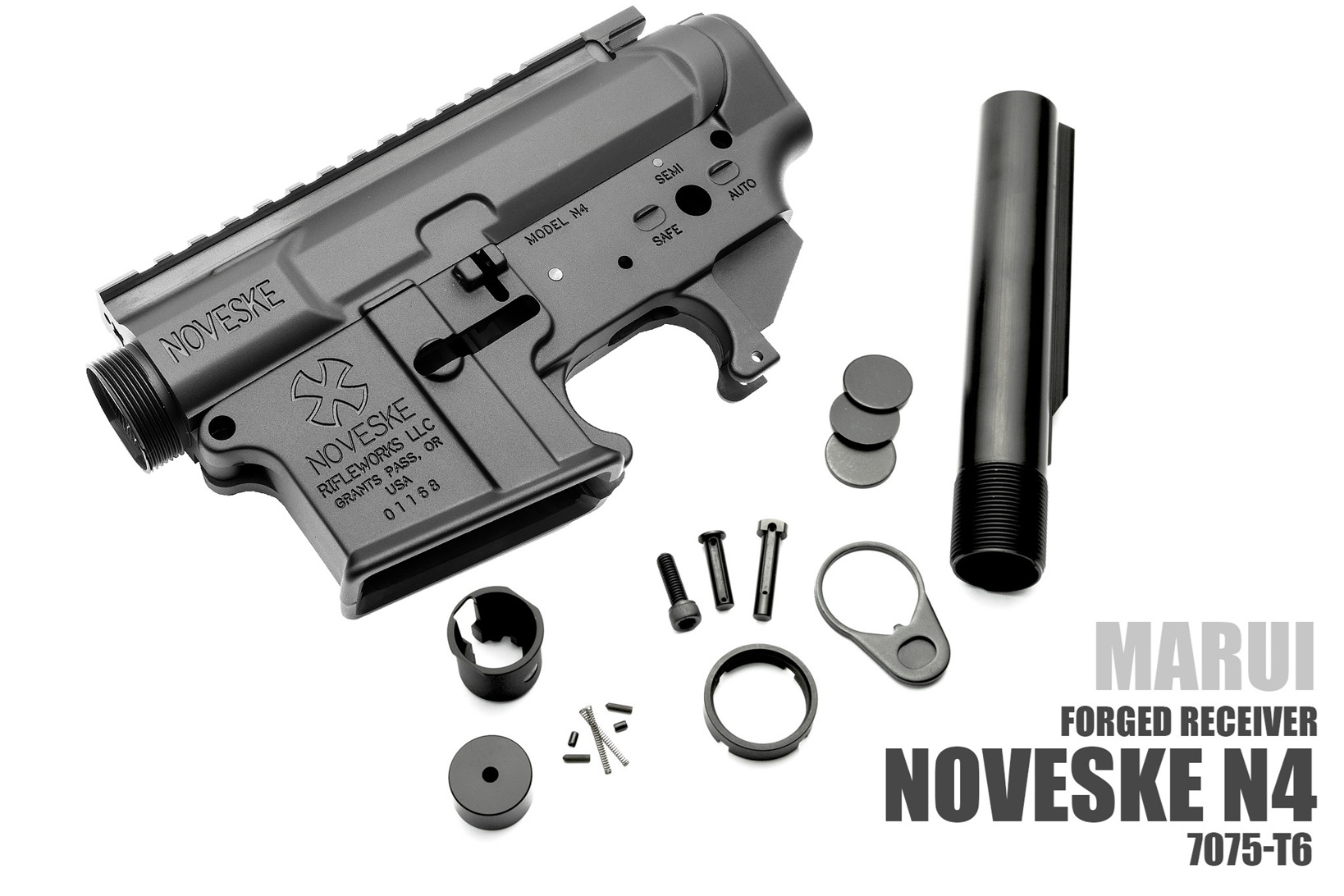 RA-TECH EMG Noveske N4 Gen.3 鍛造アルミレシーバーセット 東京マルイ M4 MWSシリーズ対応
