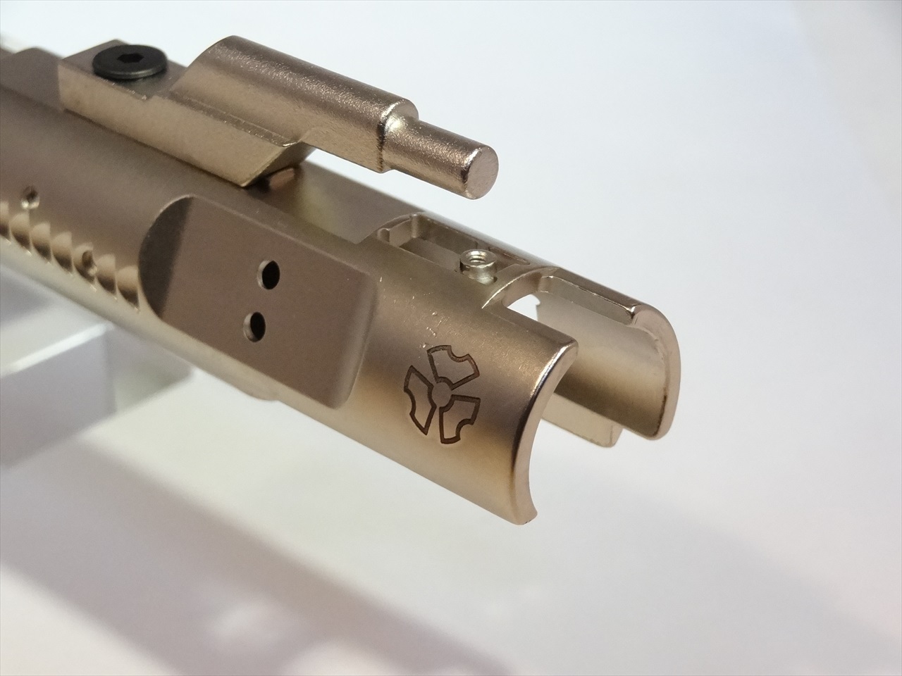 RA-TECH WE M4/M16 GBBシリーズ対応 スチールCNCボルトキャリア＆ボルトストップ AACマーキングVer. SV （RAG-WE--149_AAC）