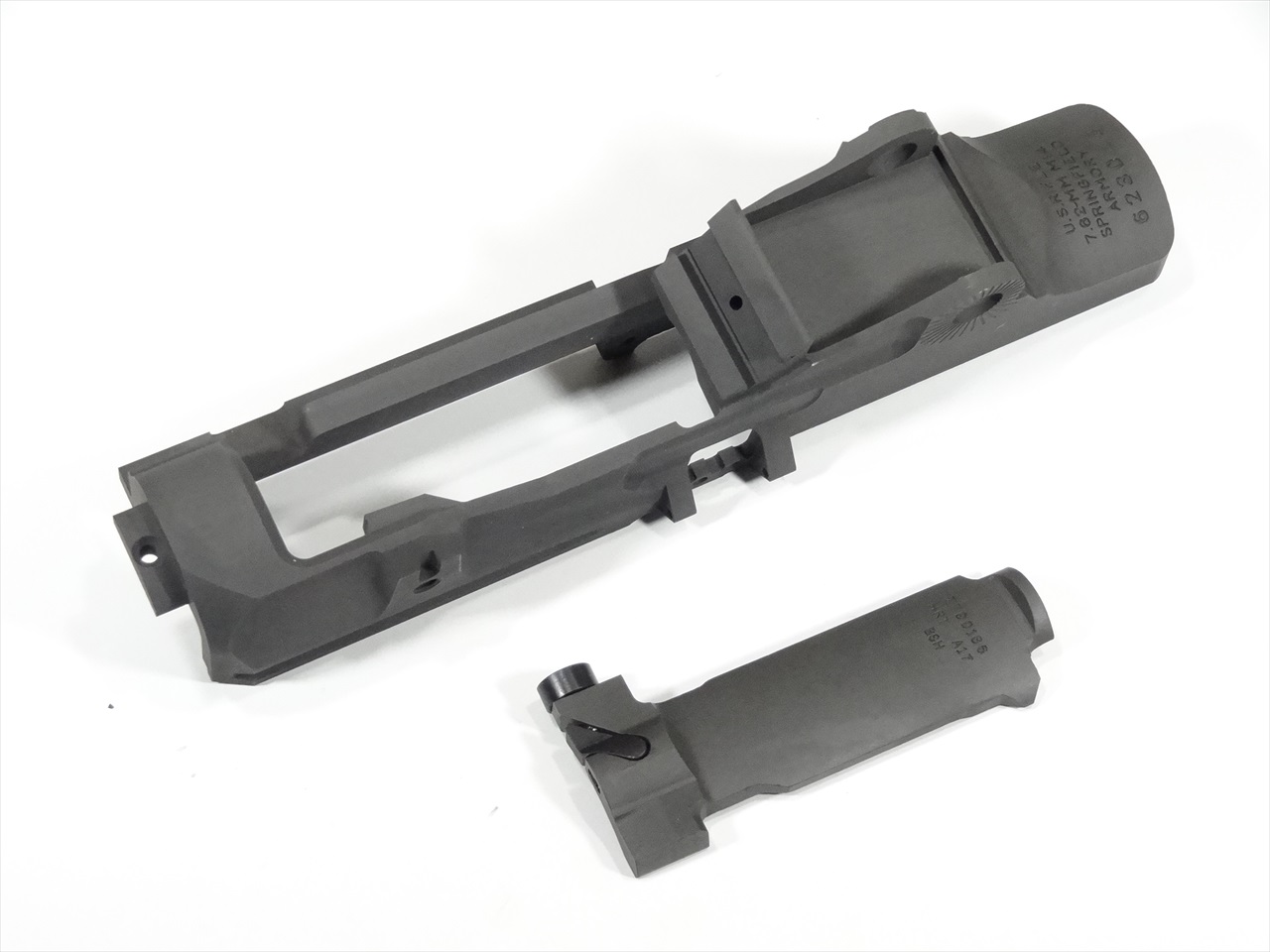 RA-TECH WE M14 GBB用 スチールCNC アッパーレシーバー＋ボルトカバーセット 2015Ver. (RAG-WE--164/171)