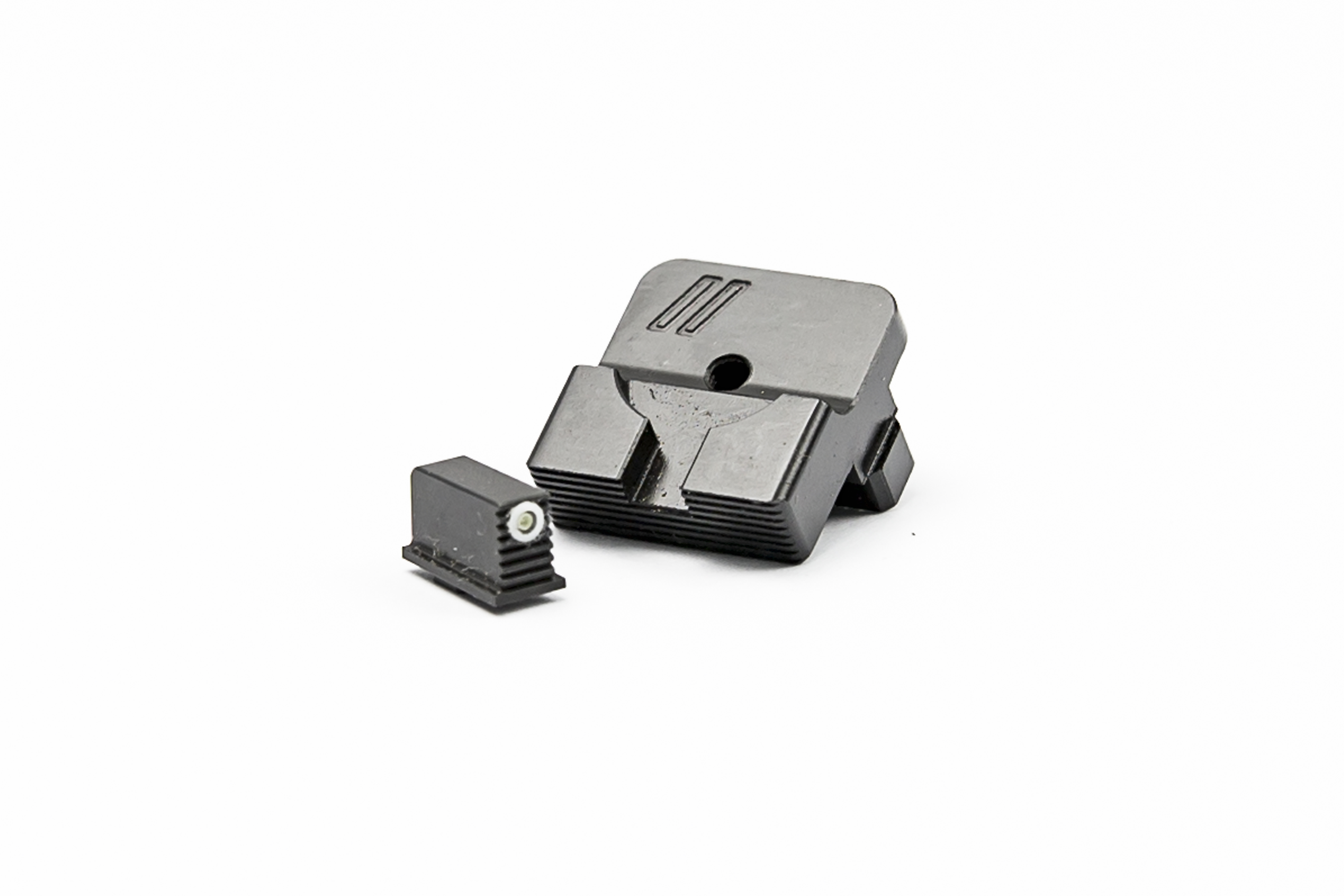 RA-TECH CNC スチールフロント＆リアナイトサイトセット（Tritium gas) （RAG-WE--239）