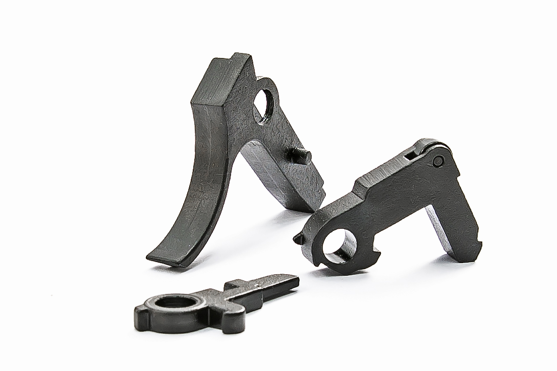 RA-TECH キャストスチール トリガー3点セット WE M4/M16/HK416GBB/KAC PDW GBB対応（RAG-WE--267）