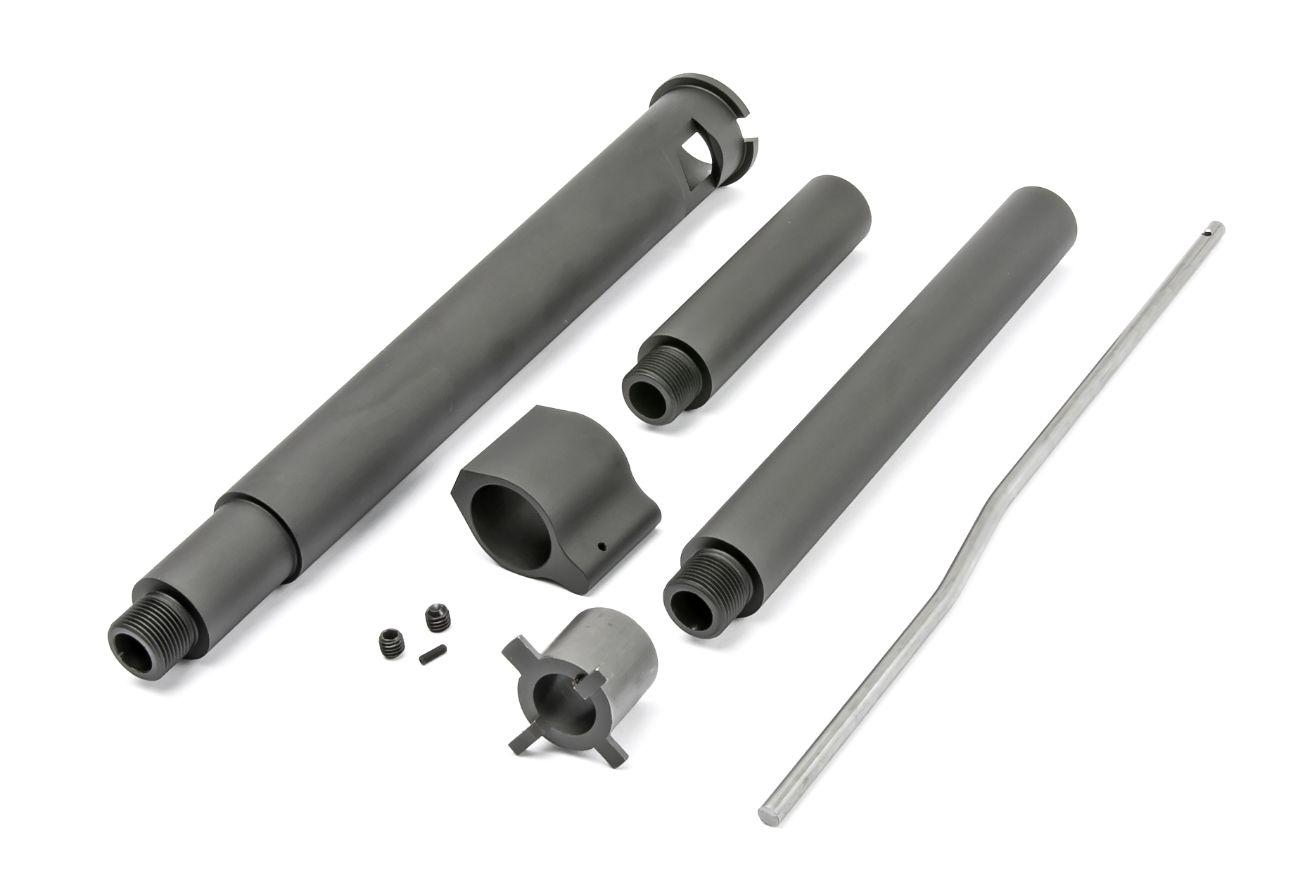 RA-TECH WCRSタイプ アルミアウターバレルキット (14.7/12.5インチ) WE M4 GBB対応 (RAG-WE--268)