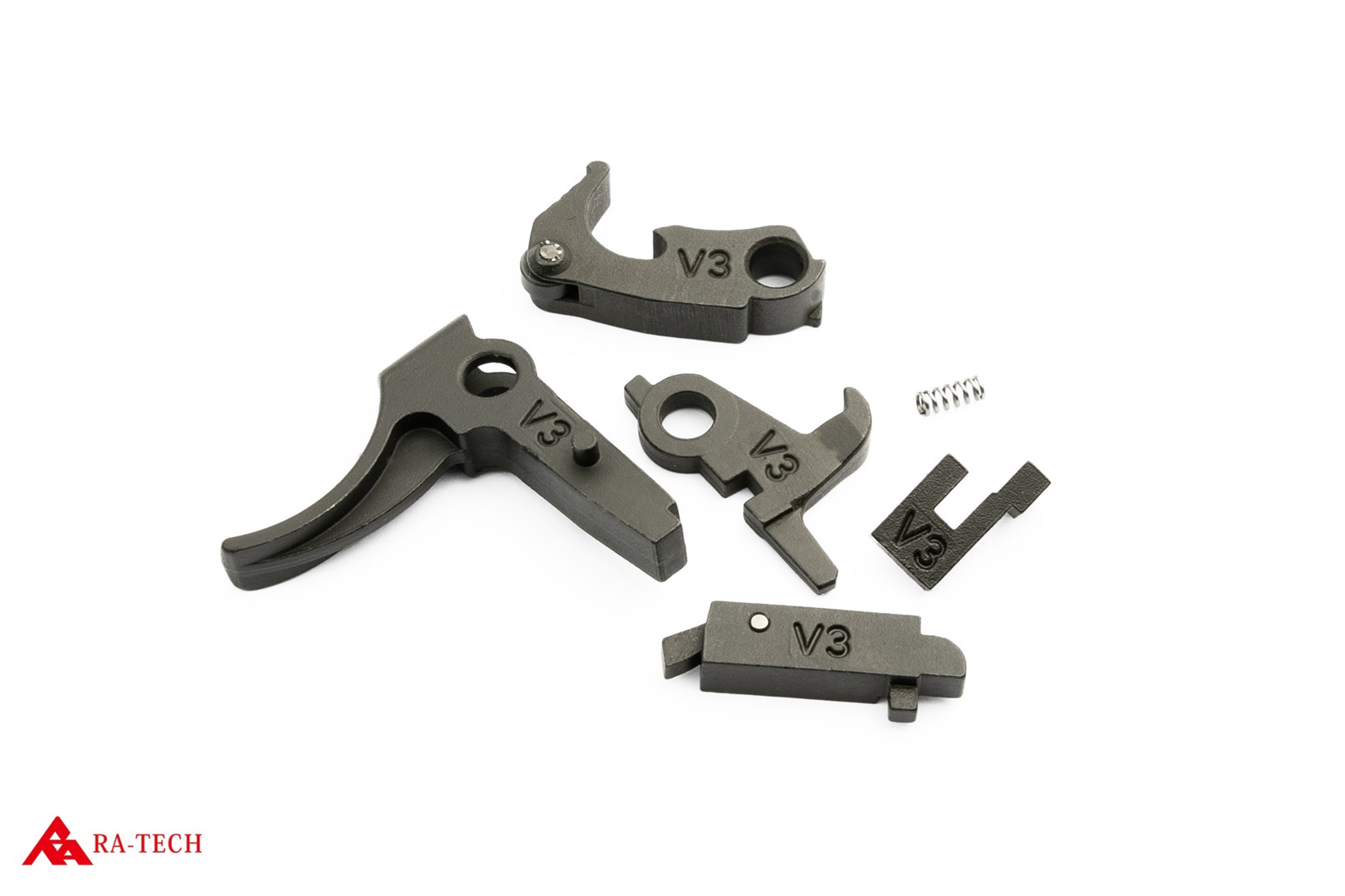 RA-TECH スチールCNC トリガーアッセンブリー WE M4/AR V3 GBB用（RAG-WE-M4-005）