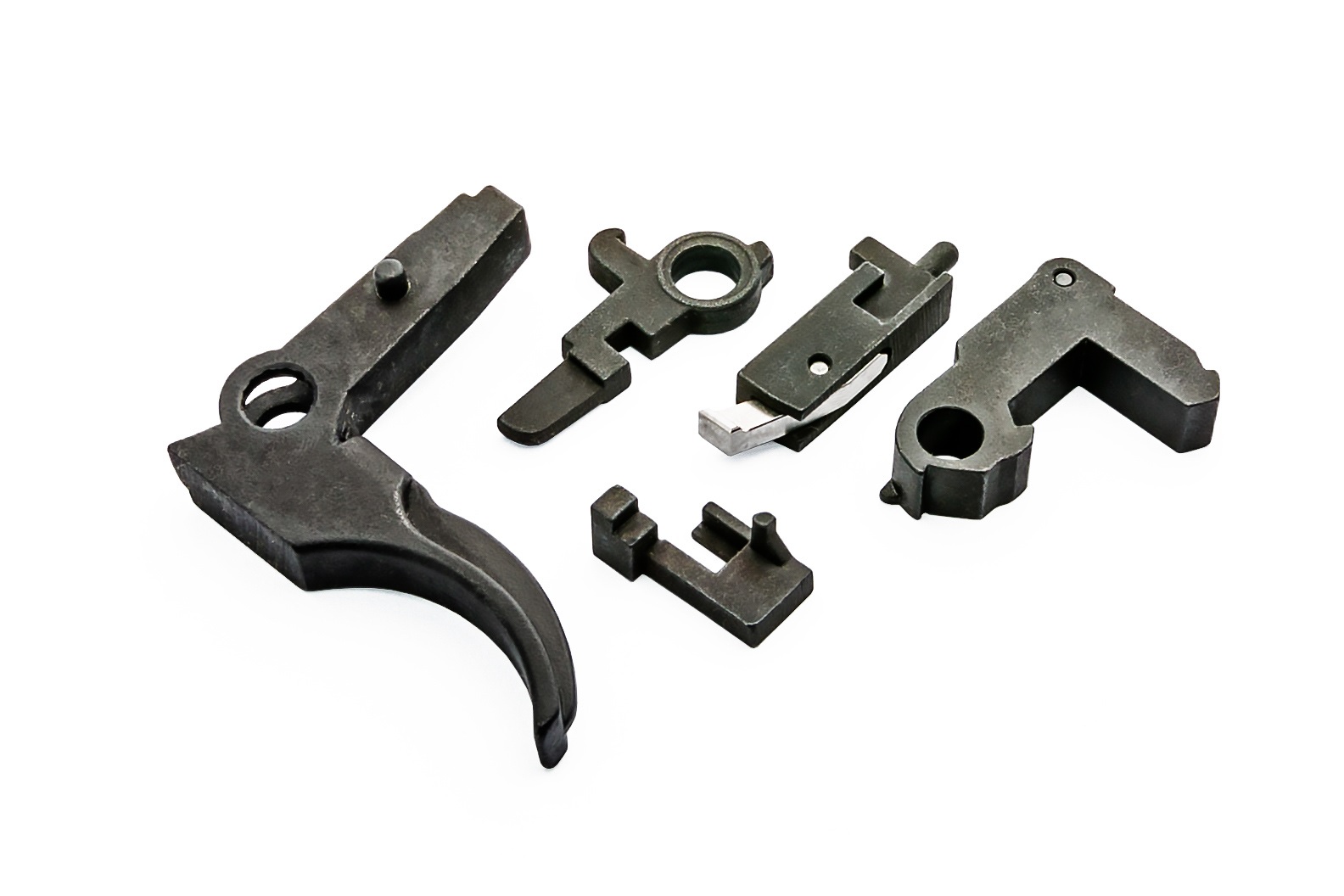 RA-TECH スチール トリガーアッセンブリー5点セット WE SCAR-H GBB用（RAG-WE-SCAR-001）
