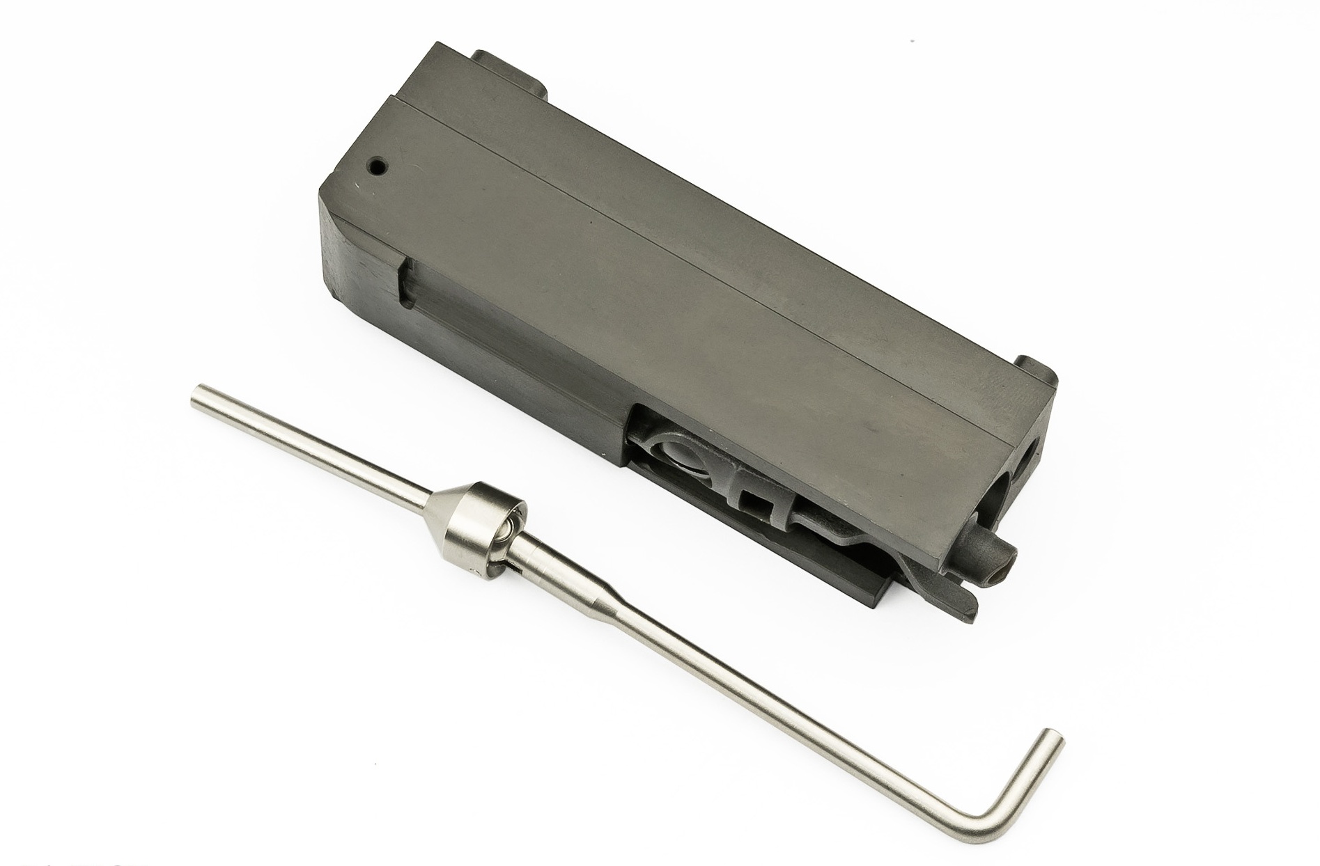 RA-TECH CNC スチールボルトキャリア ＋ マグネティックロックNPAS内蔵 強化樹脂ノズルセット WE SCAR-L V3対応 (RAG-WE-SCAR-019)