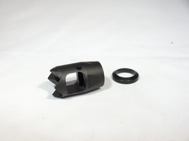 RAINIER ARMS (PTS MAGPUL) RAINIER ARMS MINIタイプ スチールフラッシュハイダー