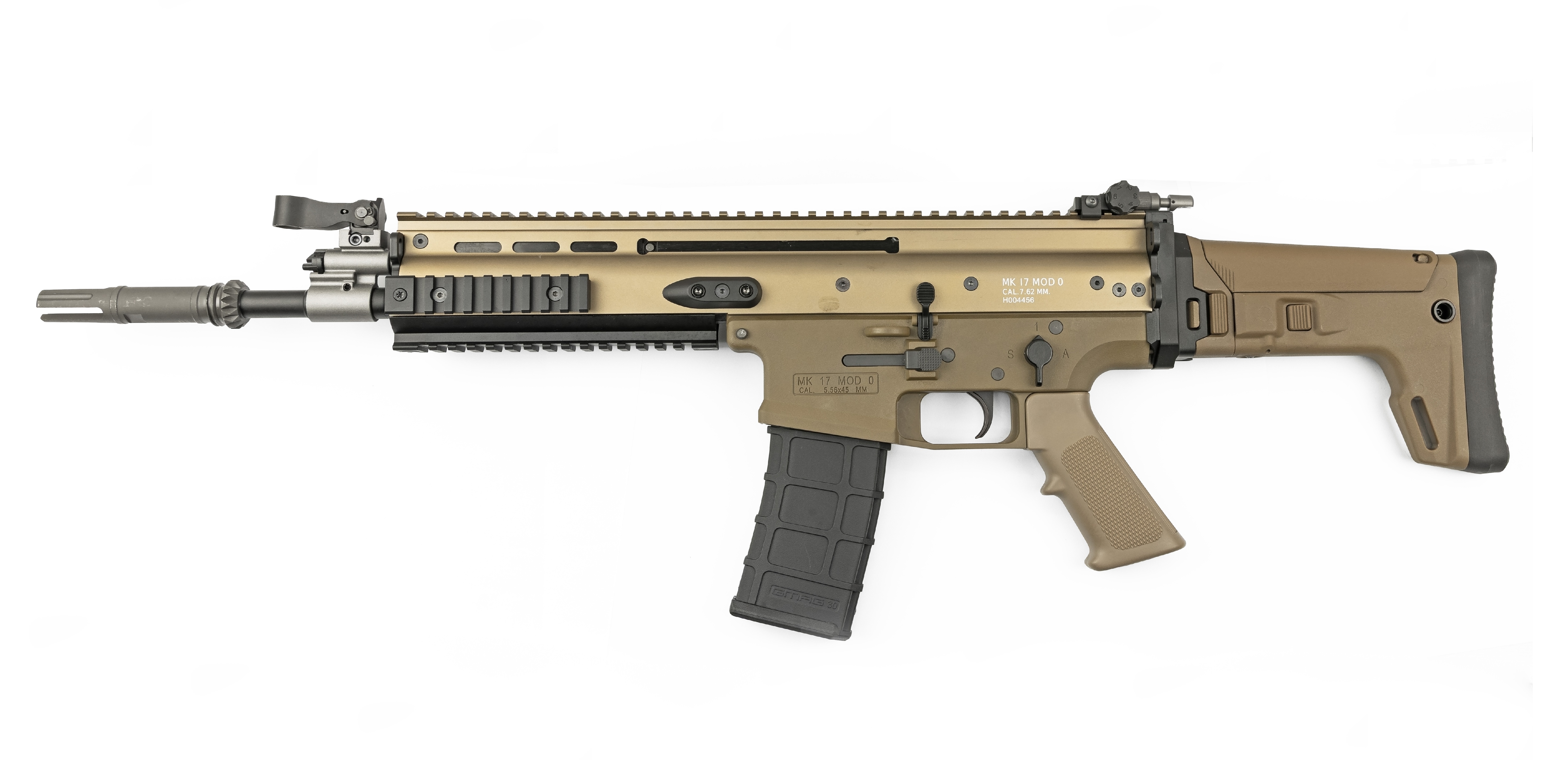 【海外バージョン】RENEGADE MK17 556 GBB (GHK system) 【ショート/TAN/ACR】