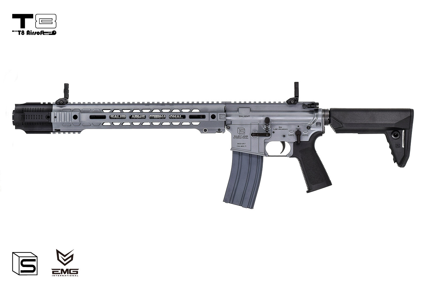 SAI x EMG x T8 CGS SAI GRY Gen2 13.5inch Rail ガスブローバックライフル