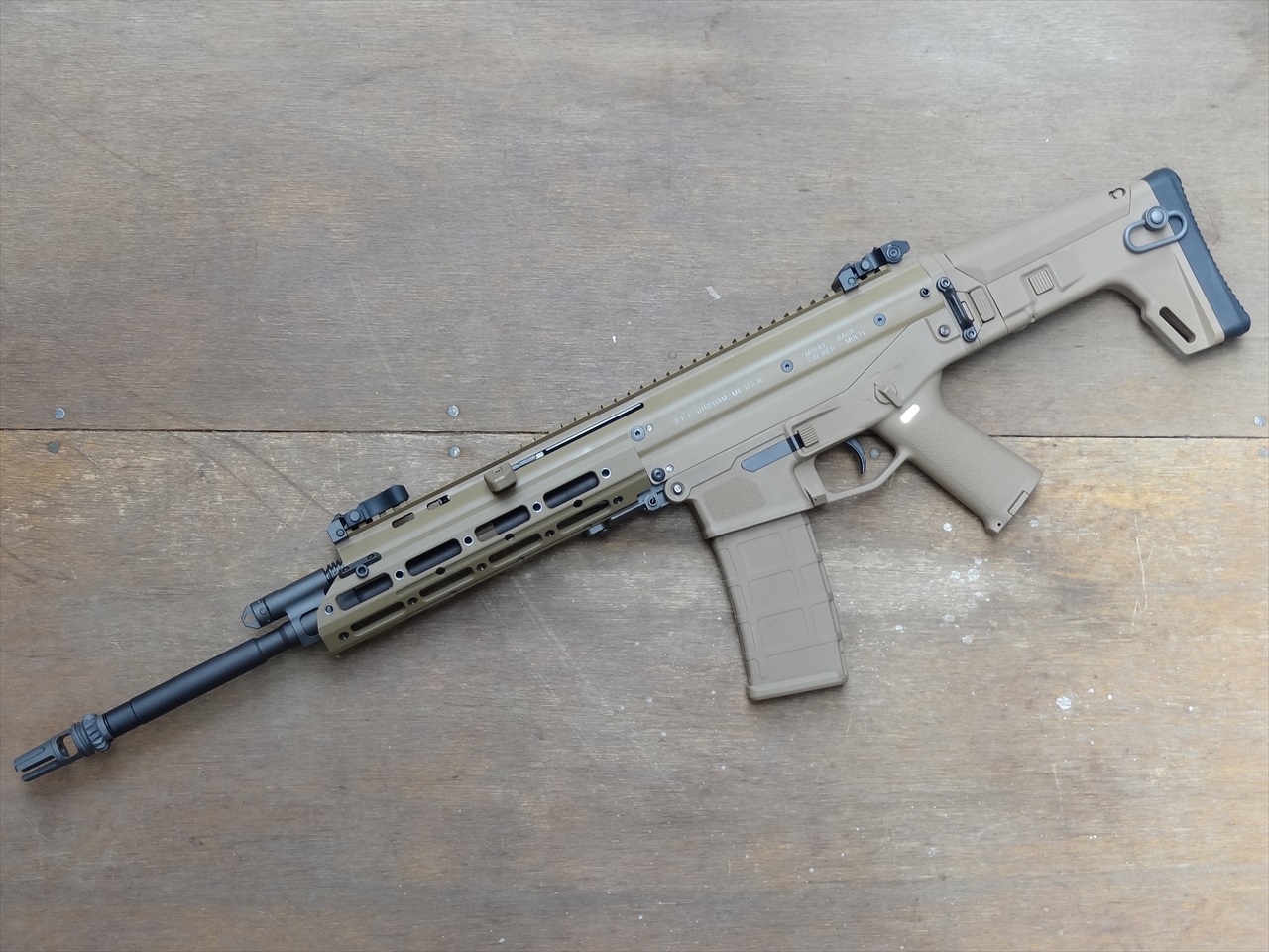 【NPAS】 WE MSK GBB オリジナルマーキングVer.（Bushmaster ACR） TAN
