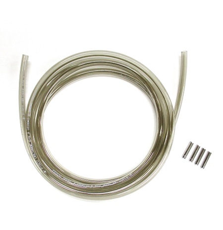 サンプロジェクト 6mm径 ソフト耐圧ウレタンホース クリアブラック 2m (SP-38-6)