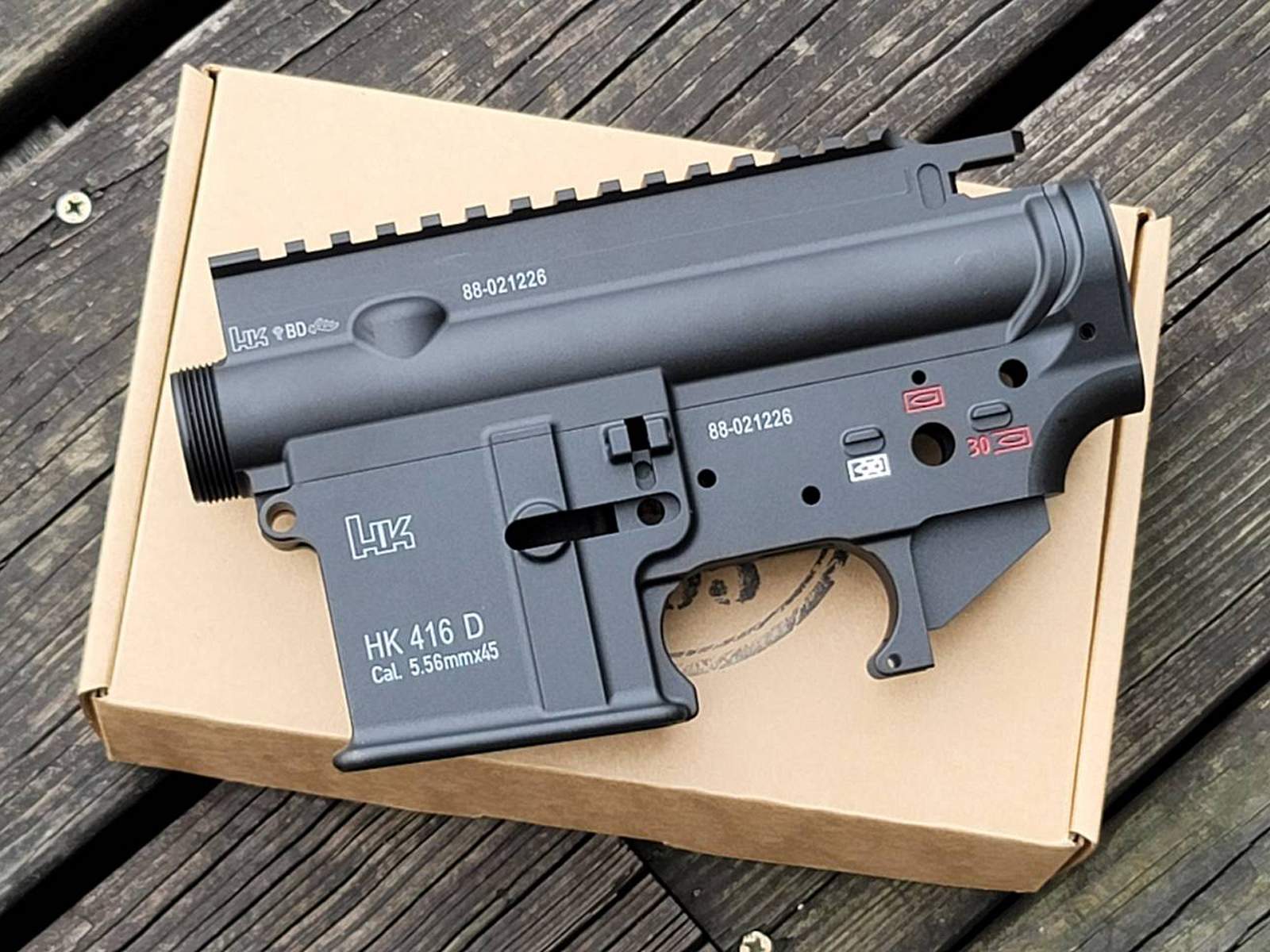 TaskForce405 HK416Dレシーバーセット/アルミCNC (Umarex/VFC HK416D Gen2用)