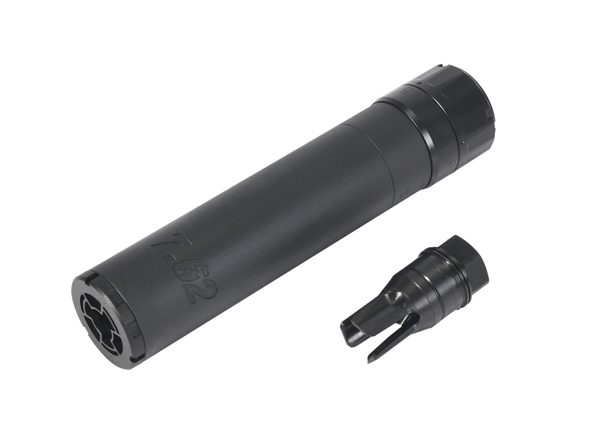 TaskForce405 SLX762 QDサップレッサー/Black (フラッシュハイダー付属/14mm逆ネジ)