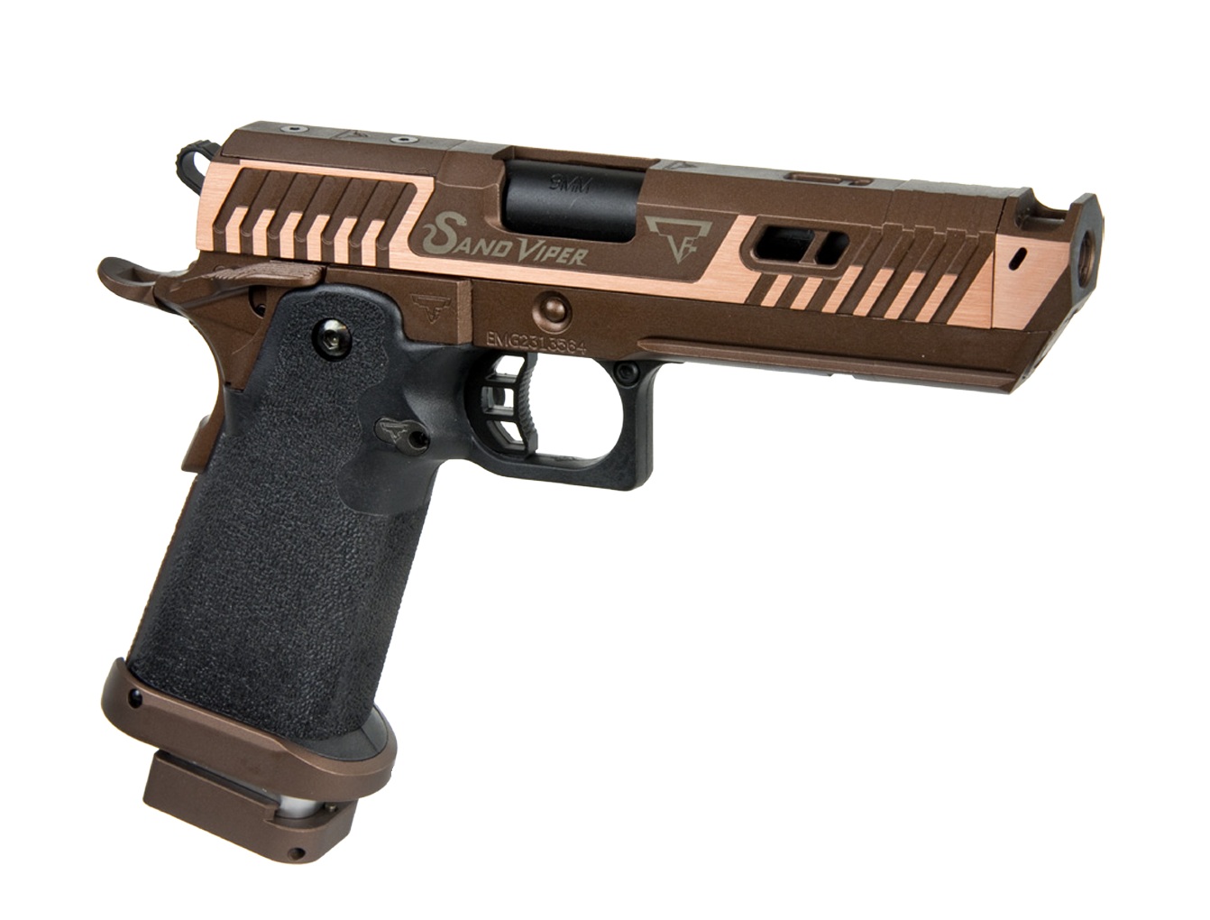 EMG/Armorer Works TTI SAND VIPER CNCスライド GBBハンドガン