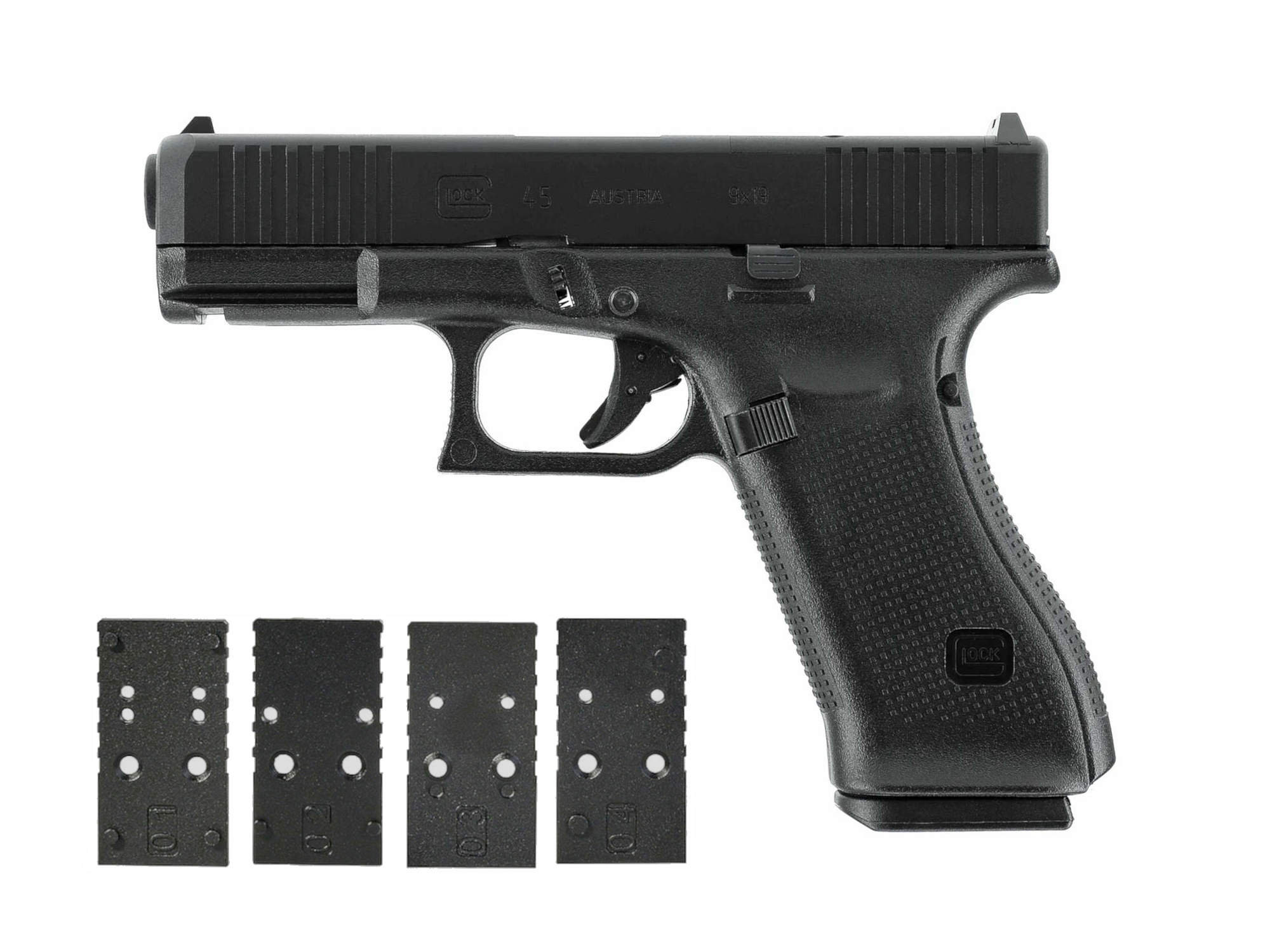 VFC/Umarex GlockAirsoft G45 MOS GBBハンドガン (BK) ［2.6547-UXA］
