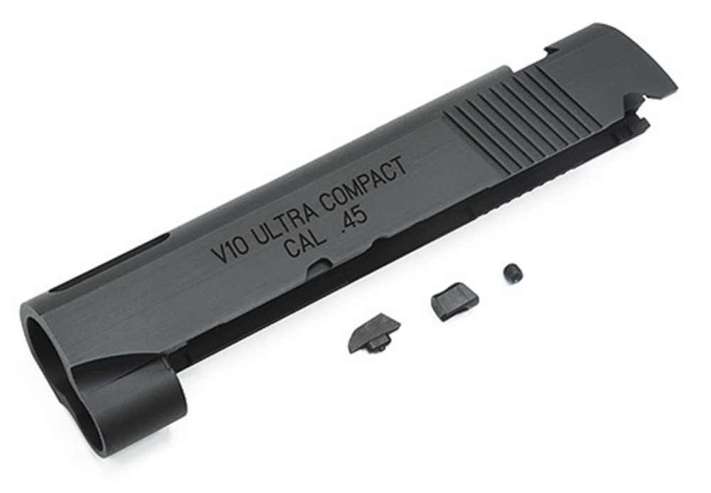 GUARDER 東京マルイ V10対応 SFA V10 Ultra Compact アルミカスタムスライド BK/SV (V10-40)