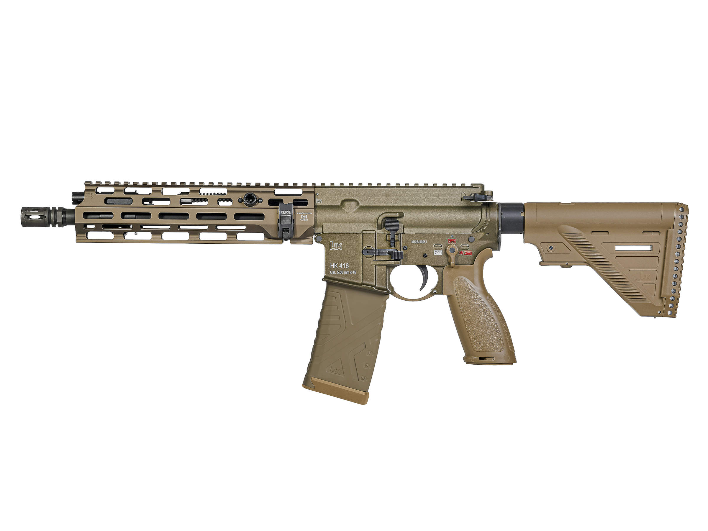 【JPバージョン】VFC/Umarex H&K HK416A5 M-LOK EVO GBBR (JPver./HK Licensed) RAL8000 [VFC OEM]