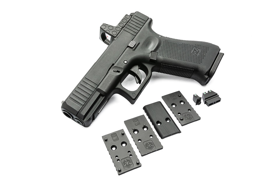 WE G19 Gen.5 MOSスライド Ver GBB BK （グロック19 ガスブローバックガンシリーズ）