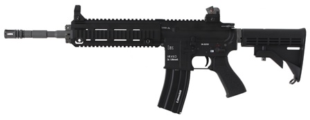WE HK416D GBB Co2 Ver BK （オープンボルトVer.）