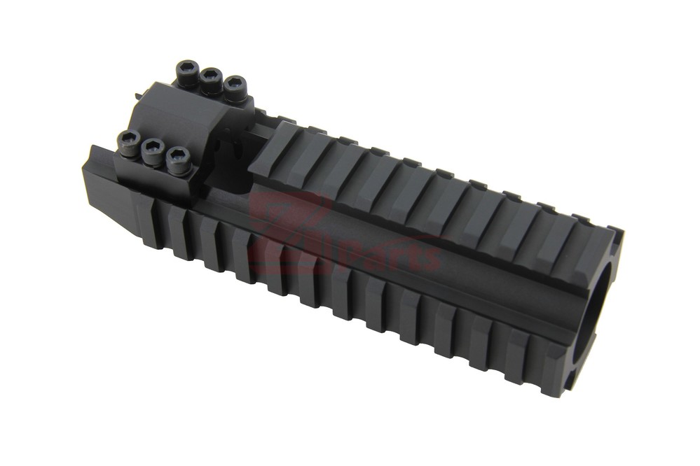 Z-Parts アルミCNC 4850 ハンドガード （Black） 各社 M4 シリーズ（GBB）対応