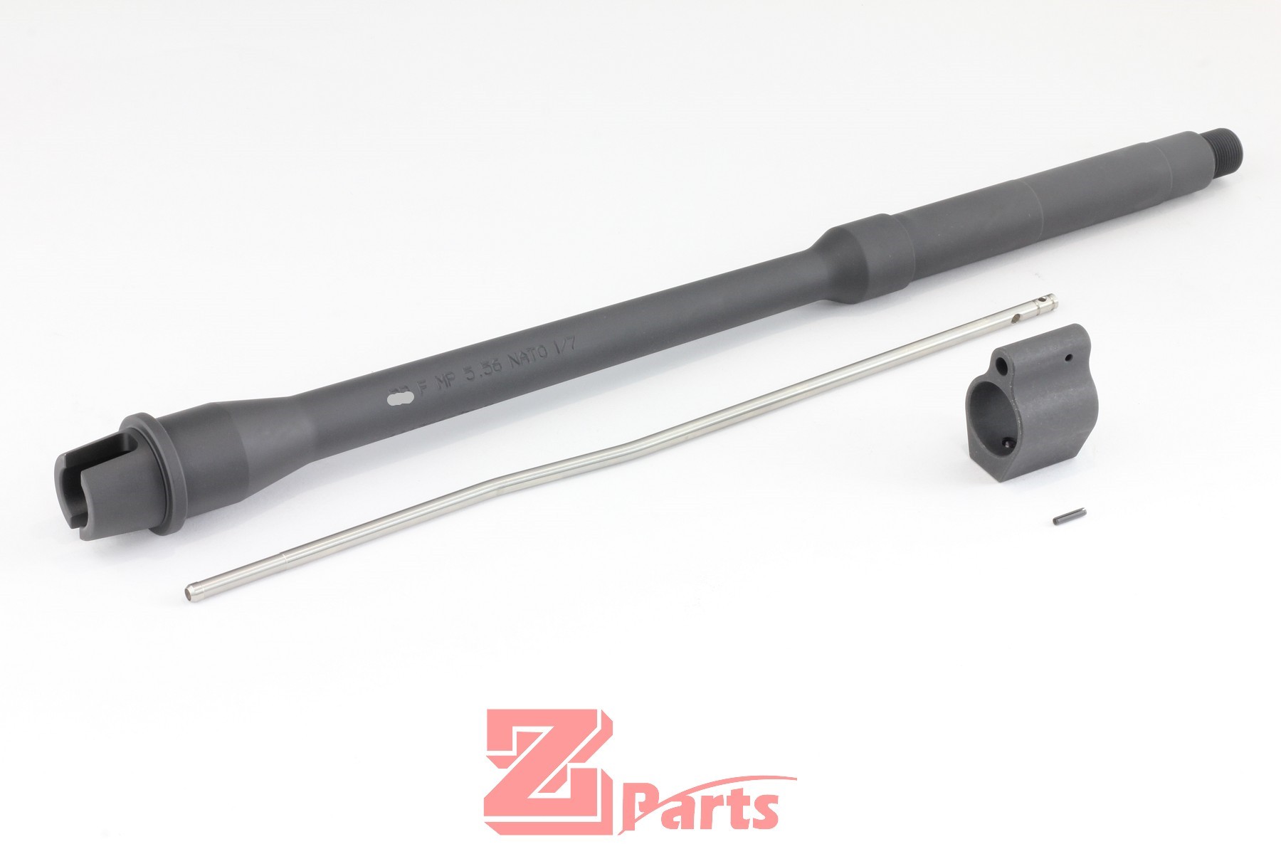 Z-Parts MK16 14.5インチ アルミアウターバレル 東京マルイMWS用