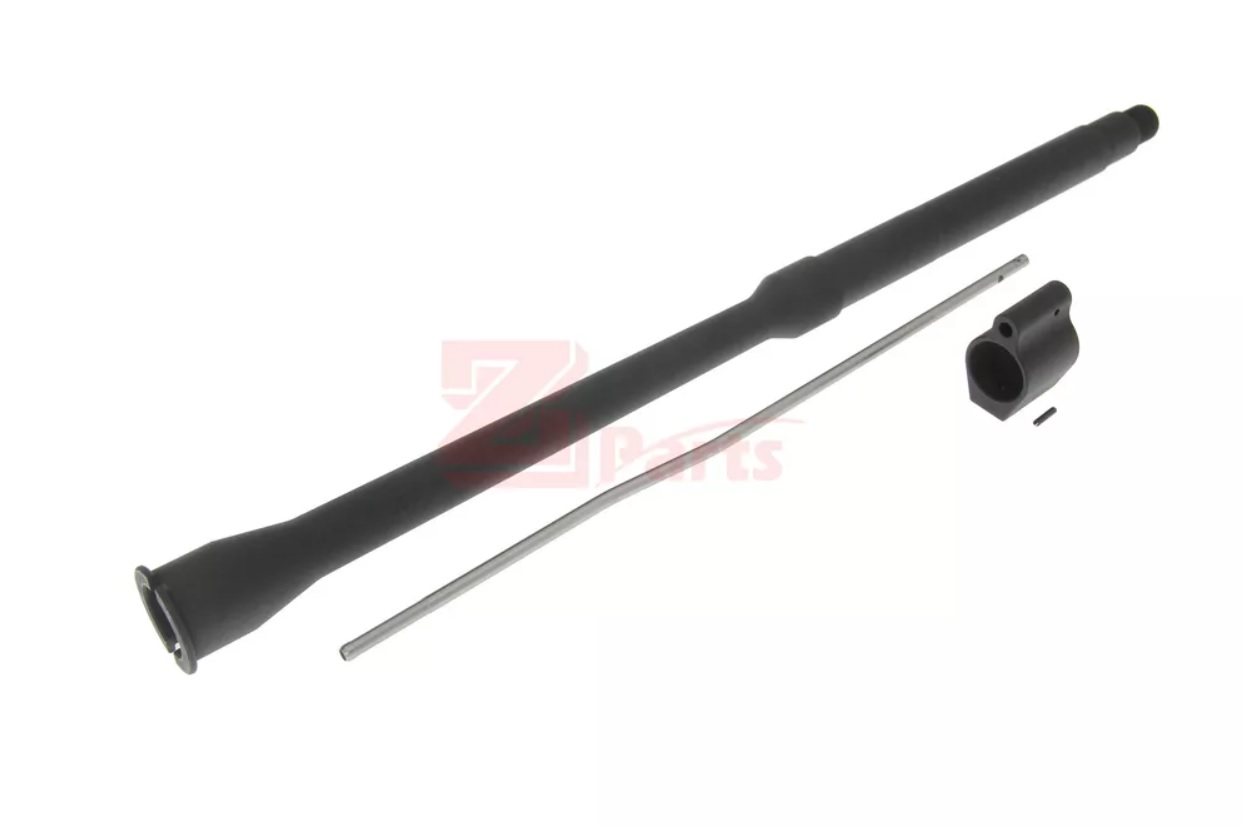 Z-Parts MK16 ダニエルディフェンス GOV タイプ スチールアウターバレル 16インチ VFC M4 GBBR シリーズ対応（VFC-M4-024）