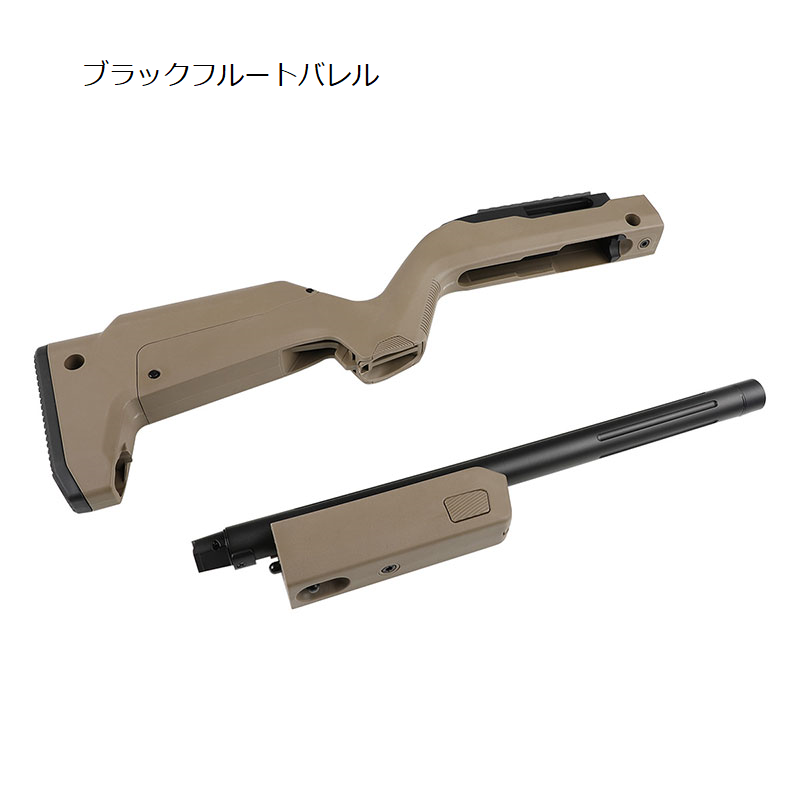ACE1 ARMS MAGPUL X-22タイプ バックパッカーストックキット FDE （KJ KC-02 GBB対応）