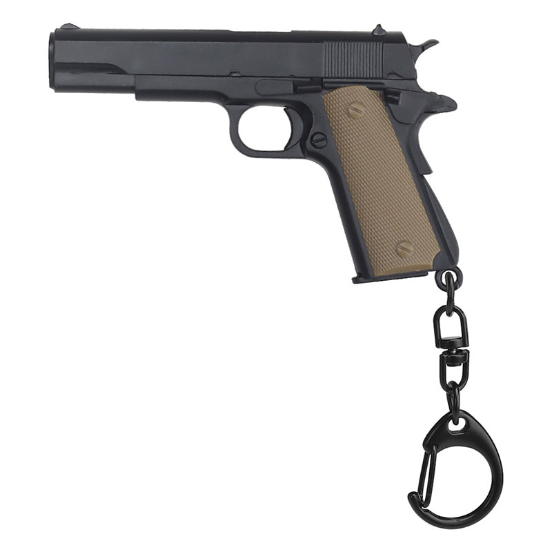 WoSporT 1911キーチェーン 1/4スケール BK/GY