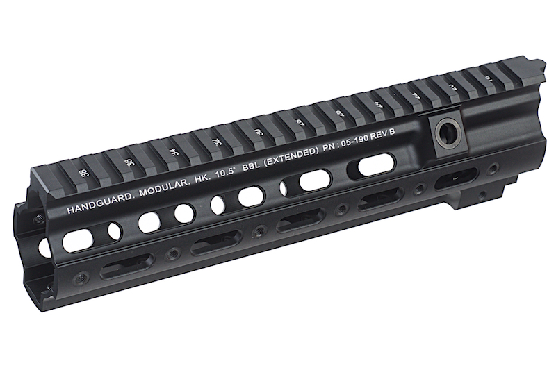 Asura Dynamics Geissele SMRスタイル 10.5inch M-LOKレイルハンドガード Umarex/VFC HK416 AEG/GBB対応