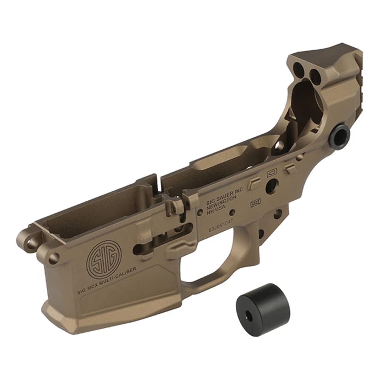 BPW CNC6061アルミ ロアレシーバー 民間仕様 APFG MCX SPEAR LT GBB対応 FDE