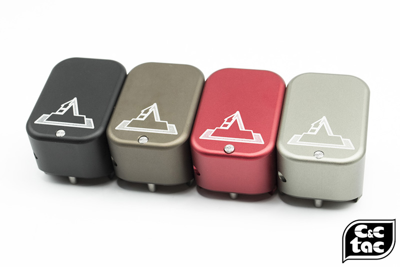 C&C Tac TTIスタイルマガジンベースパッド Long BK (東京マルイグロックシリーズ対応)