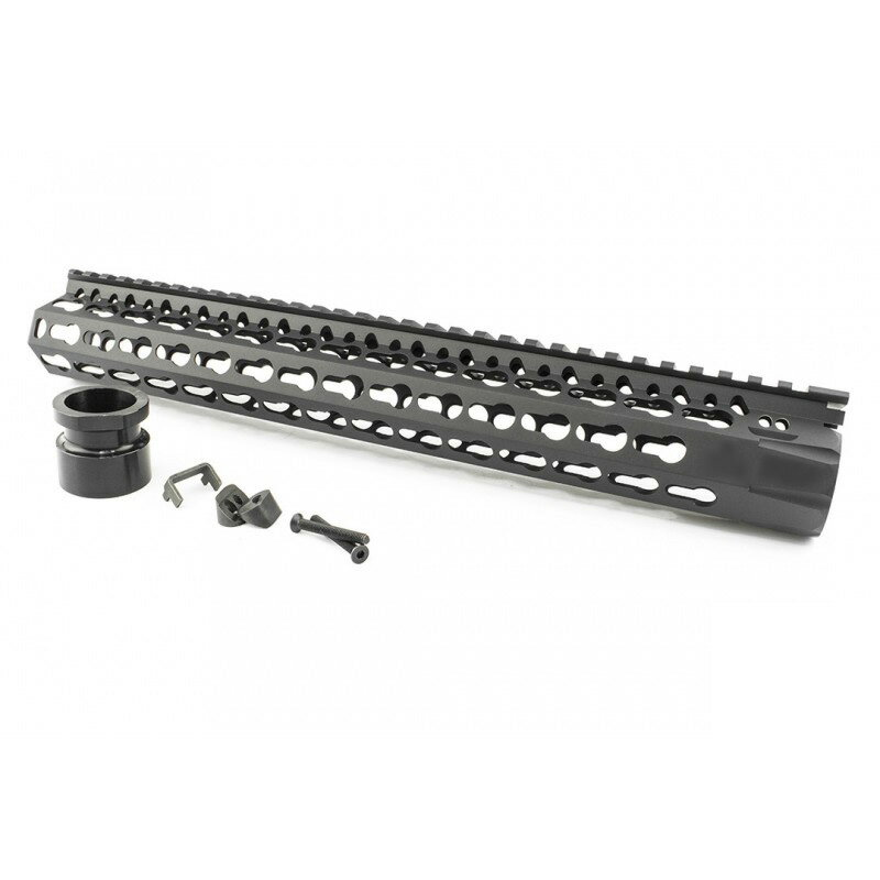 C&C tac WE/PTW M4対応 BCM KMR Alphaスタイル レイルハンドガード 13in