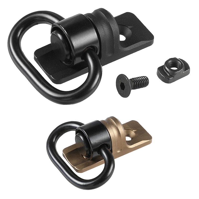 RGW Railscales QDXタイプ スリングマウント＆QDスイベル (M-LOK対応) 【BK/DE】