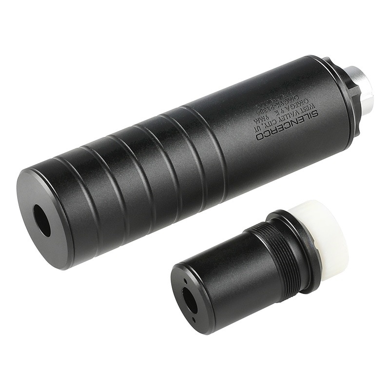 RGW Omega 9Kタイプ ダミーサイレンサー 14mm逆ネジ/MP5アタブター 2Way