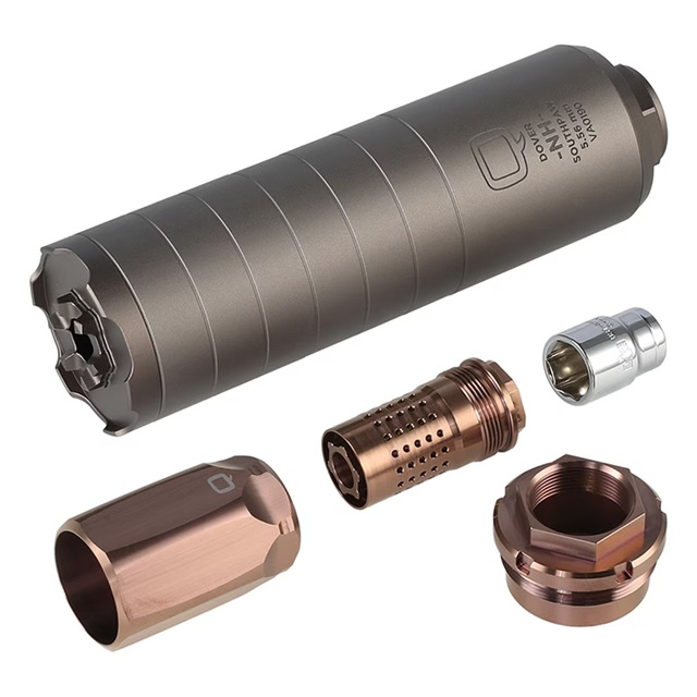 RGW Q SOUTHPAW タイプ 5.56 サイレンサー ハイダー ブラストシールドセット