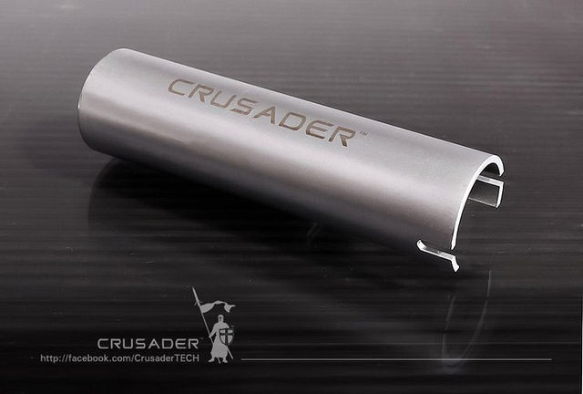 CRUSADER アルミ CNC 強化シリンダー VFC MP5 GBBR用