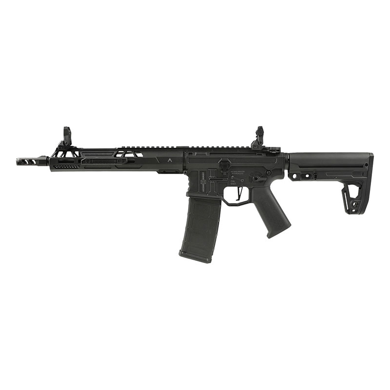 Double Eagle AR-15 Aeroknox×Ascend Armory Custom AEG (電子トリガー搭載/UTRシリーズ) ガンケース付 Black 電動ガン
