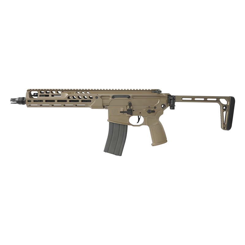 【JPバージョン】Salvo Precision MCX SPEAR LT 11.5inch GBBR ガスブローバックライフル FDE (JP Ver./RealMarking)
