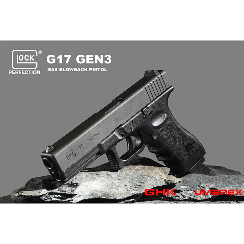 GHK/Umarex GLOCK17 Gen.3 ガスブローバックピストル Glock Official Licensed