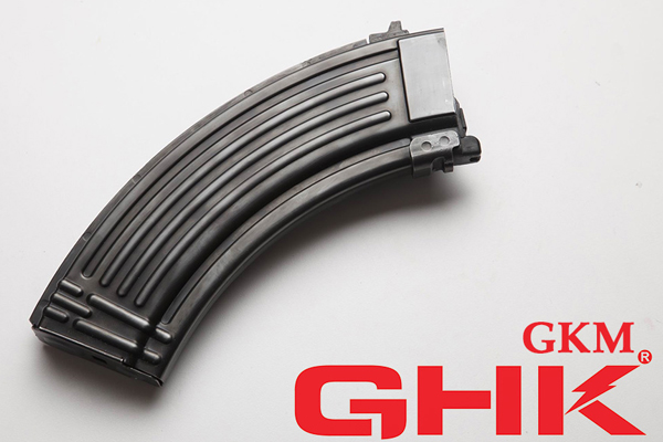 GHK AK47/AKM用 スチールガスマガジン 30連