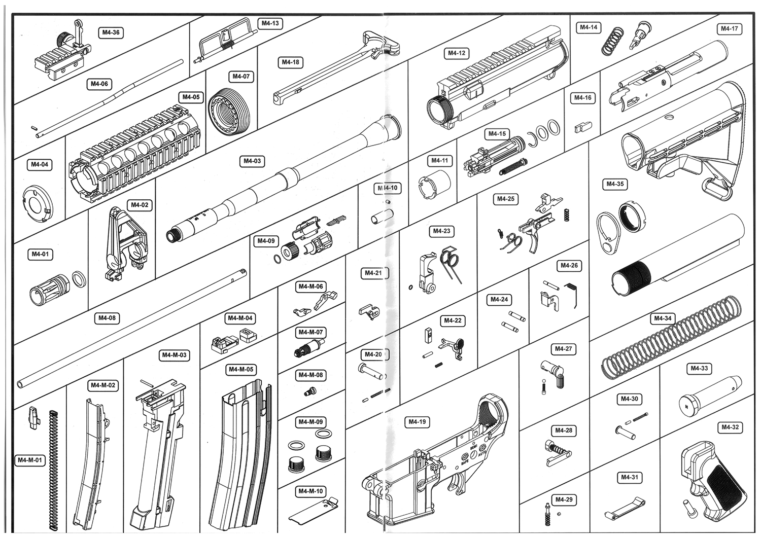 GHK M4 GBB ローディングノズルセット No.15H StrikeArms