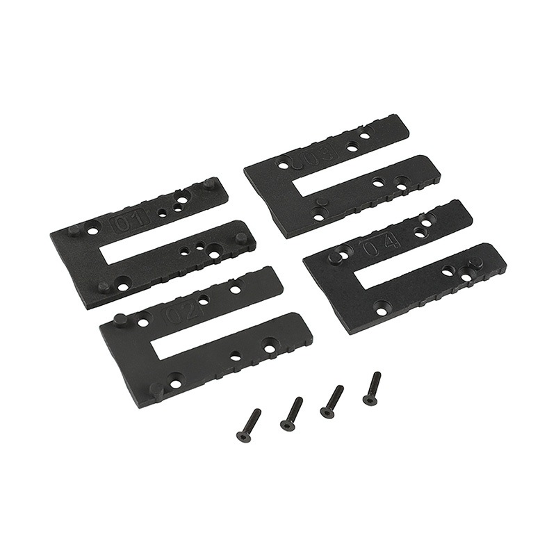 GHK GLOCK用 MOS サイトアダプタープレート 4枚セット