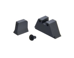 Bomber Airsoft NOVA GLOCKカスタムスライド対応 Trijicon GL-201 Suppressor Sightタイプ フロント&リアサイトセット