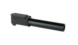 DETONATOR アルミアウターバレル スタンダードスタイル マルイ G19 Gen.3/4対応 BK (新型ショートリコイルシステム)