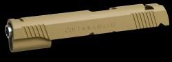DETONATOR Colt M45A1 カスタムスライド マルイ M45A1 GBB対応 TAN