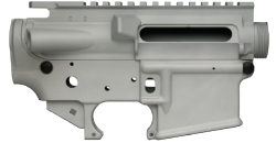 GunsModify アルミアッパー＆ロアレシーバーセット-無刻印/Non-Coating 東京マルイ M4 MWS 対応